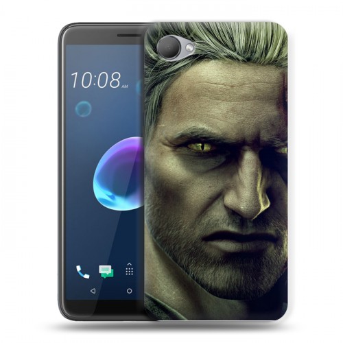 Дизайнерский пластиковый чехол для HTC Desire 12 Witcher