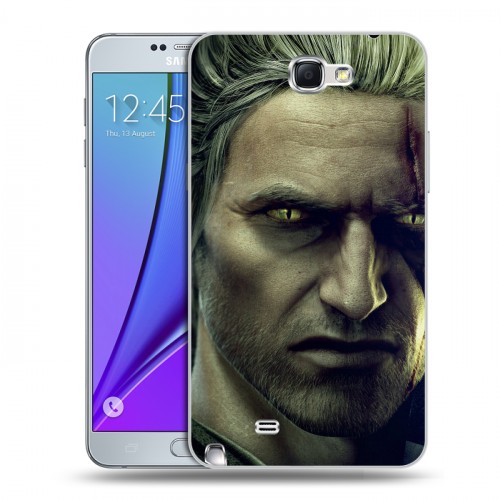 Дизайнерский пластиковый чехол для Samsung Galaxy Note 2 Witcher