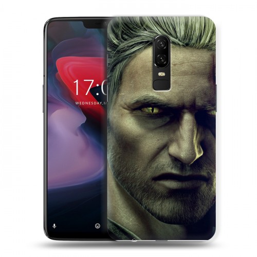 Дизайнерский пластиковый чехол для OnePlus 6 Witcher