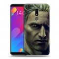 Дизайнерский пластиковый чехол для Meizu M8 Lite Witcher