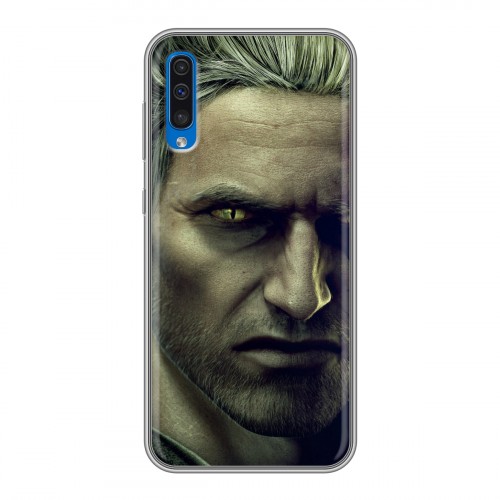 Дизайнерский силиконовый чехол для Samsung Galaxy A50 Witcher