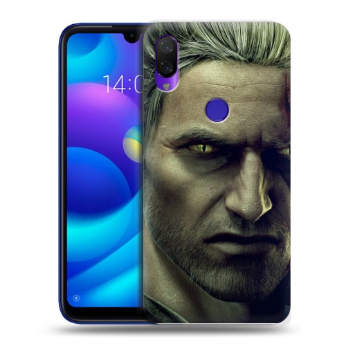 Дизайнерский пластиковый чехол для Xiaomi Mi Play Witcher