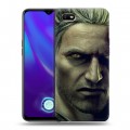 Дизайнерский силиконовый с усиленными углами чехол для OPPO A1k Witcher