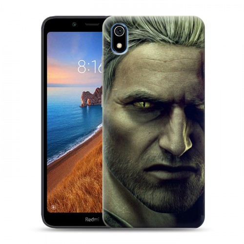 Дизайнерский силиконовый чехол для Xiaomi RedMi 7A Witcher