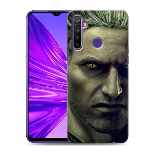 Дизайнерский силиконовый чехол для Realme 5 Witcher