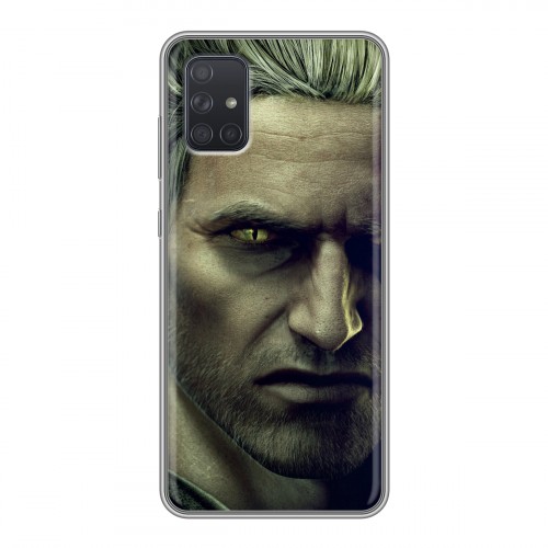 Дизайнерский силиконовый чехол для Samsung Galaxy A71 Witcher