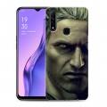 Дизайнерский силиконовый с усиленными углами чехол для OPPO A31 Witcher