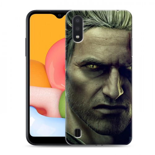 Дизайнерский силиконовый чехол для Samsung Galaxy M01 Witcher