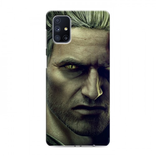 Дизайнерский пластиковый чехол для Samsung Galaxy M51 Witcher