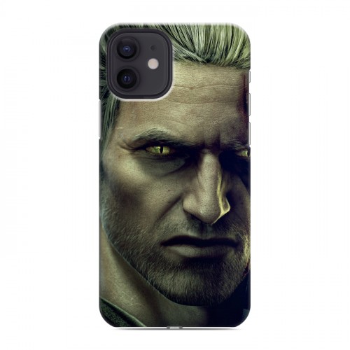 Дизайнерский силиконовый чехол для Iphone 12 Witcher