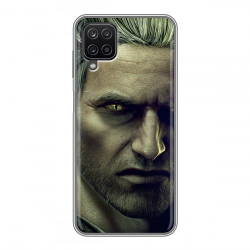 Дизайнерский силиконовый чехол для Samsung Galaxy A12 Witcher