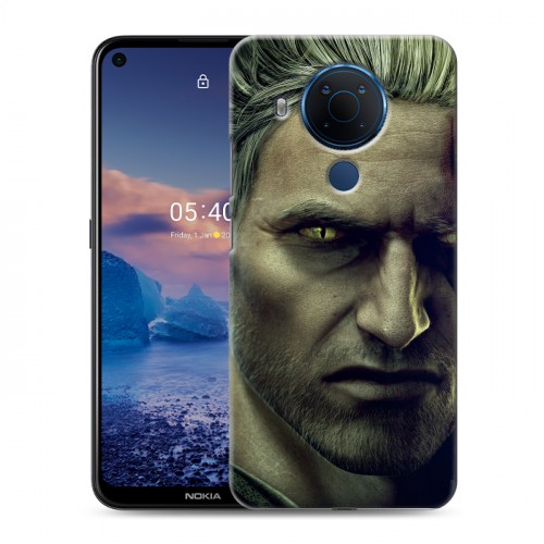 Дизайнерский силиконовый чехол для Nokia 5.4 Witcher