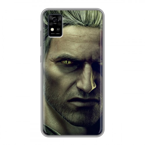 Дизайнерский силиконовый чехол для ZTE Blade A31 Witcher