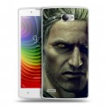 Дизайнерский пластиковый чехол для Lenovo S920 Witcher