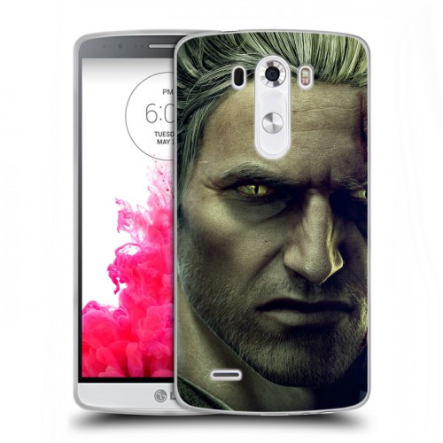 Дизайнерский пластиковый чехол для LG G3 (Dual-LTE) Witcher