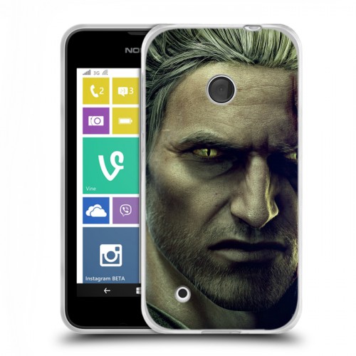 Дизайнерский пластиковый чехол для Nokia Lumia 530 Witcher