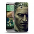 Дизайнерский пластиковый чехол для HTC One E8 Witcher