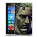 Дизайнерский пластиковый чехол для Microsoft Lumia 435 Witcher