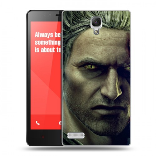 Дизайнерский пластиковый чехол для Xiaomi RedMi Note Witcher