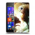 Дизайнерский пластиковый чехол для Microsoft Lumia 540 Witcher