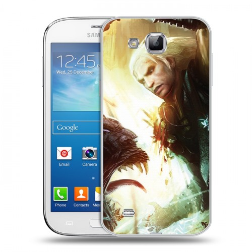 Дизайнерский пластиковый чехол для Samsung Galaxy Premier Witcher