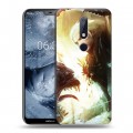 Дизайнерский пластиковый чехол для Nokia 6.1 Plus Witcher