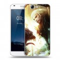 Дизайнерский силиконовый чехол для Huawei Ascend G7 Witcher