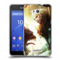 Дизайнерский пластиковый чехол для Sony Xperia E4g Witcher