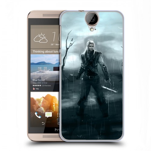 Дизайнерский пластиковый чехол для HTC One E9+ Witcher