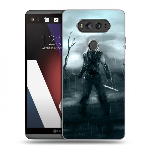 Дизайнерский пластиковый чехол для LG V20 Witcher