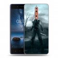 Дизайнерский пластиковый чехол для Nokia 8 Witcher