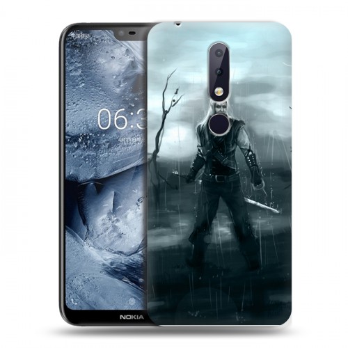 Дизайнерский пластиковый чехол для Nokia 6.1 Plus Witcher