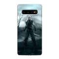 Дизайнерский силиконовый чехол для Samsung Galaxy S10 Witcher