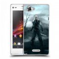 Дизайнерский пластиковый чехол для Sony Xperia L Witcher