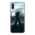 Дизайнерский силиконовый чехол для Xiaomi RedMi 9A Witcher