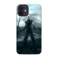 Дизайнерский силиконовый чехол для Iphone 12 Witcher