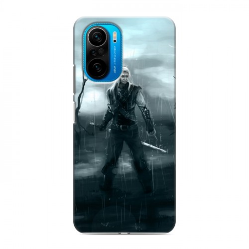 Дизайнерский силиконовый чехол для Xiaomi Poco F3 Witcher