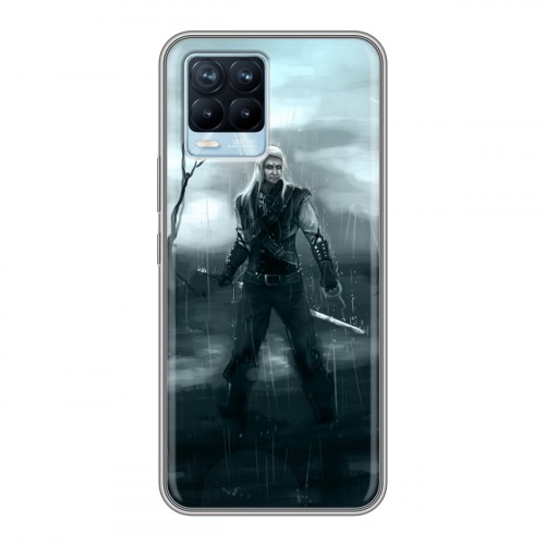 Дизайнерский силиконовый чехол для Realme 8 Witcher