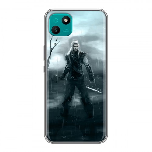 Дизайнерский силиконовый чехол для Wiko T10 Witcher