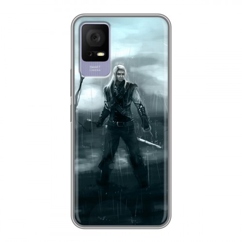 Дизайнерский силиконовый чехол для TCL 405 Witcher