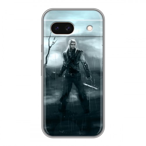 Дизайнерский силиконовый чехол для Google Pixel 8a Witcher