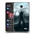 Дизайнерский пластиковый чехол для Nokia X Witcher