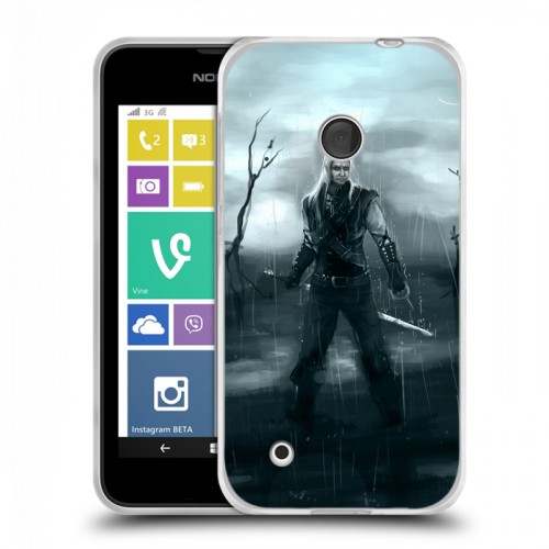 Дизайнерский пластиковый чехол для Nokia Lumia 530 Witcher