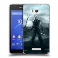 Дизайнерский пластиковый чехол для Sony Xperia E4g Witcher