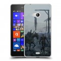 Дизайнерский пластиковый чехол для Microsoft Lumia 540 Witcher