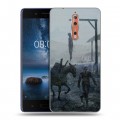 Дизайнерский пластиковый чехол для Nokia 8 Witcher