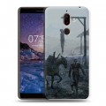 Дизайнерский пластиковый чехол для Nokia 7 Plus Witcher