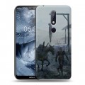 Дизайнерский пластиковый чехол для Nokia 6.1 Plus Witcher