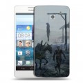 Дизайнерский пластиковый чехол для Huawei Ascend D2 Witcher