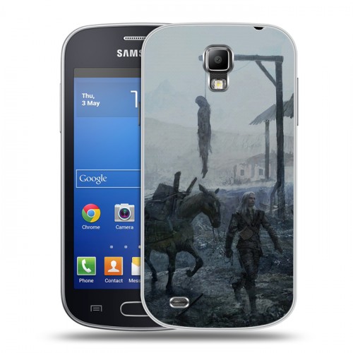 Дизайнерский пластиковый чехол для Samsung Galaxy S4 Active Witcher